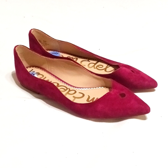 Sam Edelman Scalloped Flats Women's size 7.5 - Picture 9 of 9